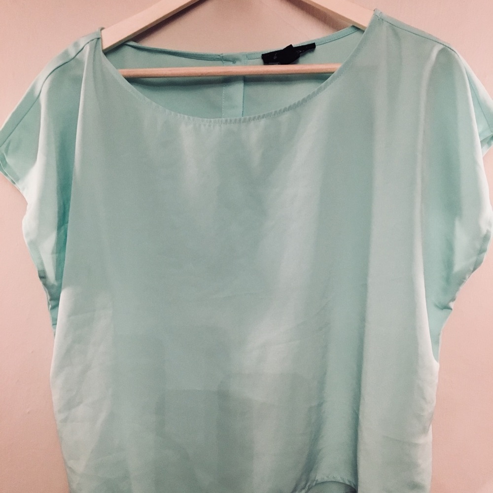 Forever 21 Mint Green Top NWT
